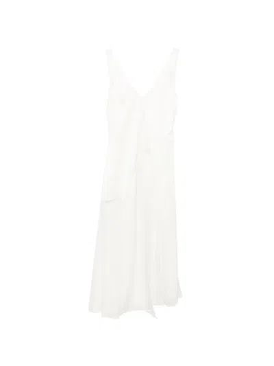 Sir Ingrid Lace-trim Midi Dress In Neutral