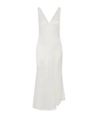 Sir Ingrid Lace-trim Midi Dress In White