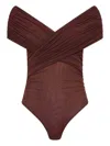 Sir Jacques Bodysuit In Brown