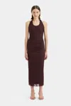 SIR JACQUES KNOT MIDI DRESS