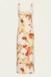 Sir Jessamine Midi Dress In Posy Floral