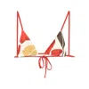 Sir Julietta String Triangle Top In Red