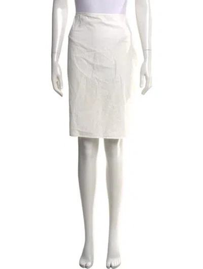 Pre-owned Sir Knee-length Skirt W/ Tags In White