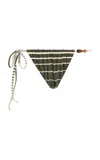 Sir Leilana String Bikini Bottoms In Green