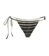 Sir Leilana String Bikini Bottoms Garden Stripe