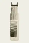 Sir Leilana Slip Dress In Garden Stripe