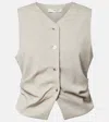 Sir Leone Vest Natural In Gray