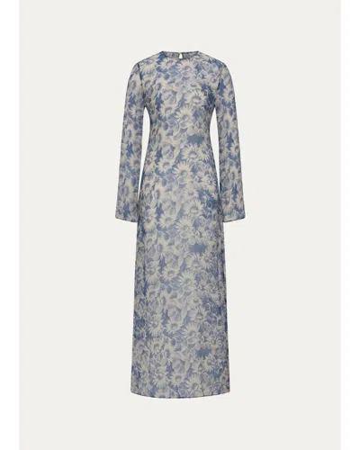 Sir Lilia Floral Maxi Dress In Daisy Meadow