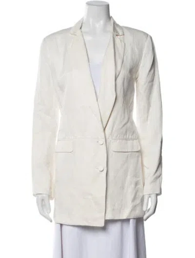 Pre-owned Sir Linen Blazer In Neutral