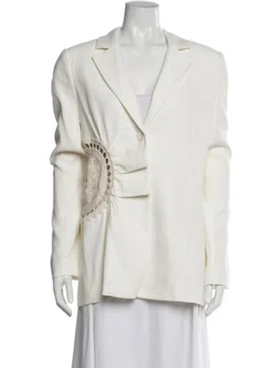 Pre-owned Sir Linen Blazer W/ Tags In Neutrals