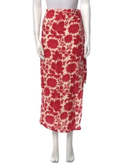 Pre-owned Sir Linen Midi Length Skirt