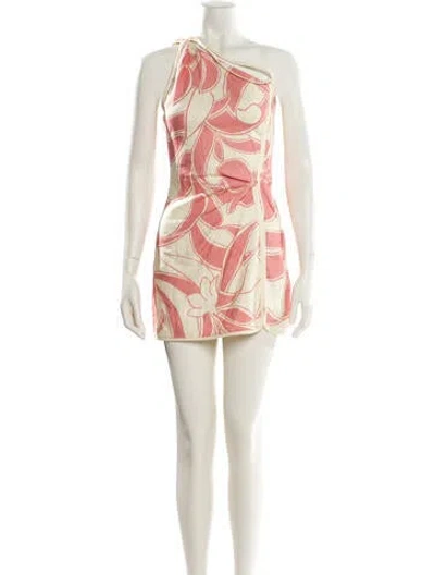 Pre-owned Sir Linen Mini Dress In Multi