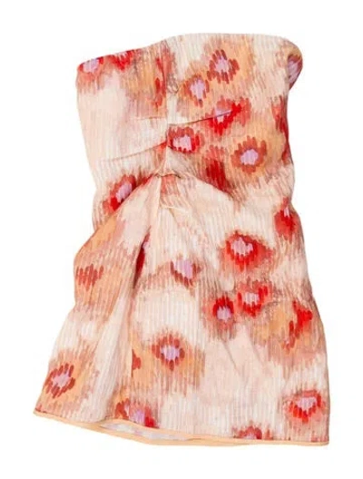 Pre-owned Sir Linen Mini Dress In Multi