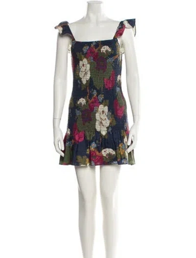 Pre-owned Sir Linen Mini Dress In Neutral