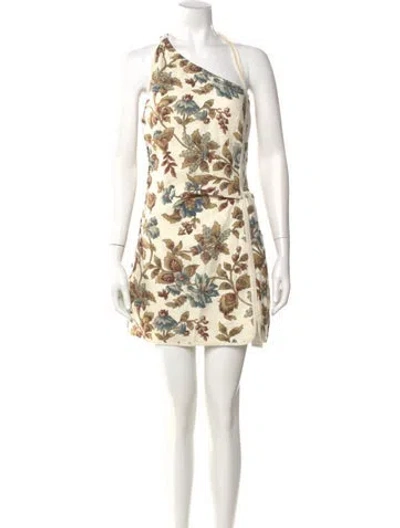 Pre-owned Sir Linen Mini Dress W/ Tags In Neutral