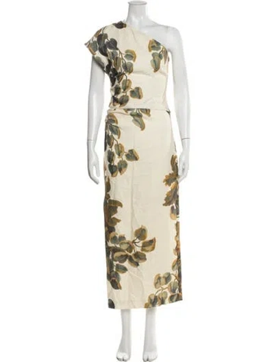 Pre-owned Sir Linen Printed Skirt Set W/ Tags In Multi