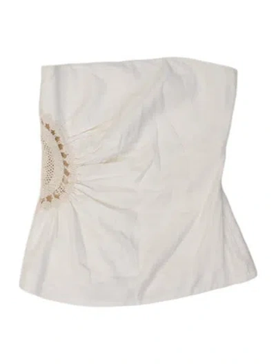 Pre-owned Sir Linen Sleeveless Top In Neutral