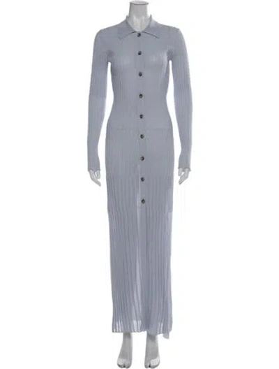 Pre-owned Sir Long Dress In Blue