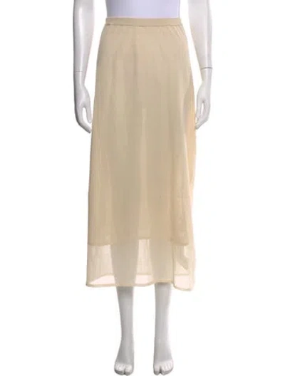Pre-owned Sir Long Skirt In Neutral