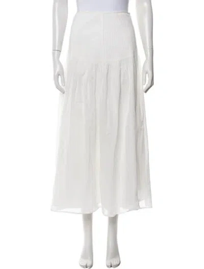 Pre-owned Sir Long Skirt W/ Tags In White