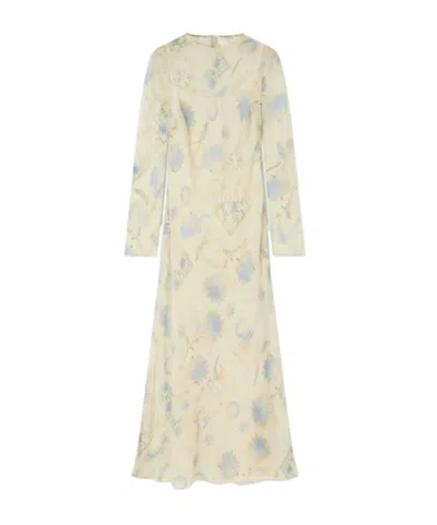 Sir Cecile Floral-print Georgette Maxi Dress In Neutral