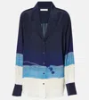 Sir Mariner Printed Long-sleeved Shirt In Blue