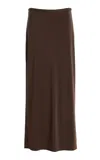 Sir Matheo Midi Skirt In Brown