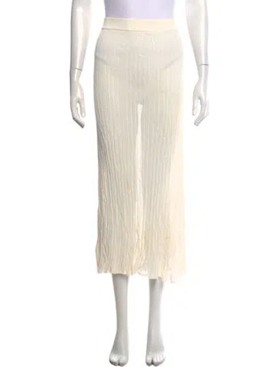 Pre-owned Sir Midi Length Skirt In Neutrals