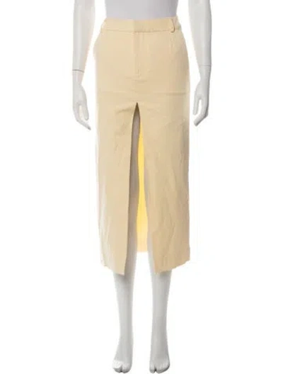 Pre-owned Sir Midi Length Skirt In Neutrals