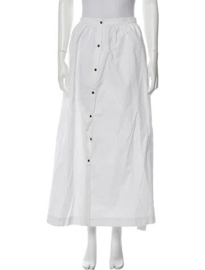 Pre-owned Sir Midi Length Skirt In White