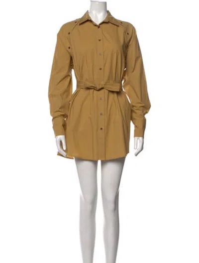 Pre-owned Sir Mini Dress In Neutrals