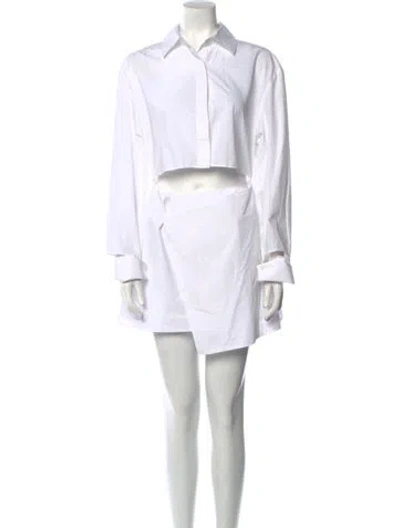 Pre-owned Sir Mini Dress In White