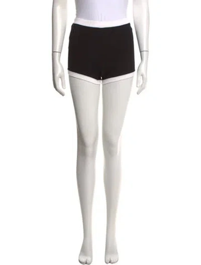Pre-owned Sir Mini Shorts In Black/white