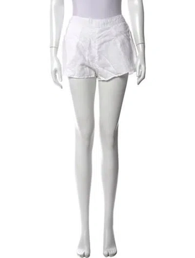 Pre-owned Sir Mini Shorts In White