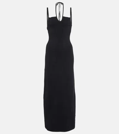 Sir Nadja Knit Midi Dress In Black