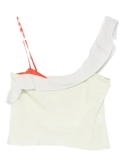 SIR PALMA OFF-SHOULDER RUFFLED TOP