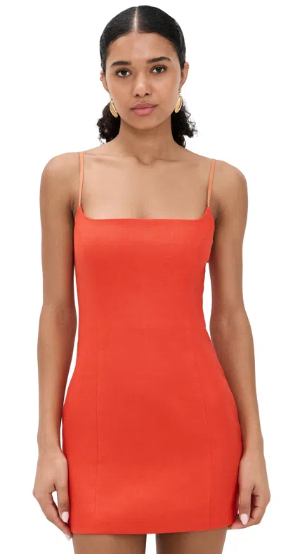 Sir Panettone Mini Dress Tangerine