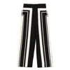 Sir Hose Mit Geometrischem Print In Black