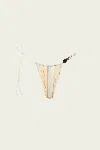 Sir Pernille Reversible String Brief In Sommer Stripe In Multi