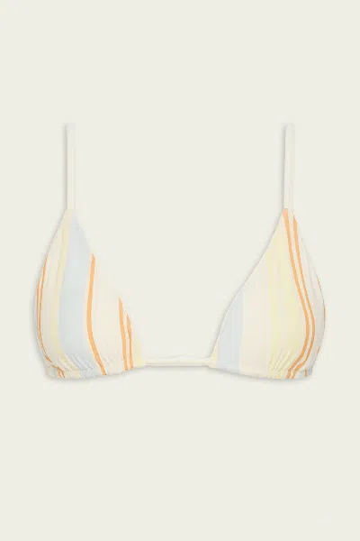 Sir Pernille Reversible String Top In Sommer Stripe In Multi