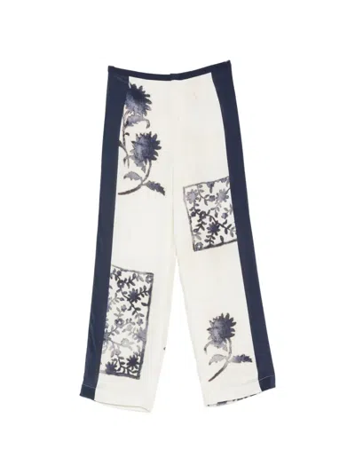 Sir Philippa Floral-print Trousers In Multi