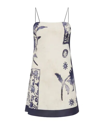 Sir Phillipa Slip Mini Dress In White