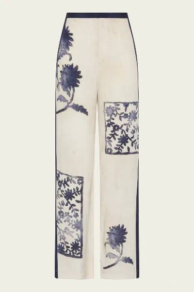 Sir Phillipa Trouser In Eira Midnight