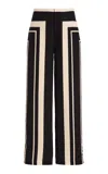 Sir Pietra Silk Wide-leg Trousers