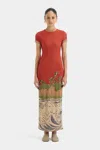 SIR REDWOOD TEE DRESS - SEA RANCH SCENE / 1