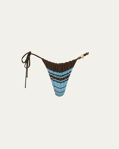 Sir Rioja String Bikini Bottoms In Multi