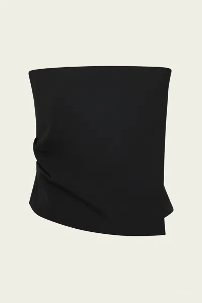 Sir Rivoli Pleated Bodice In Black