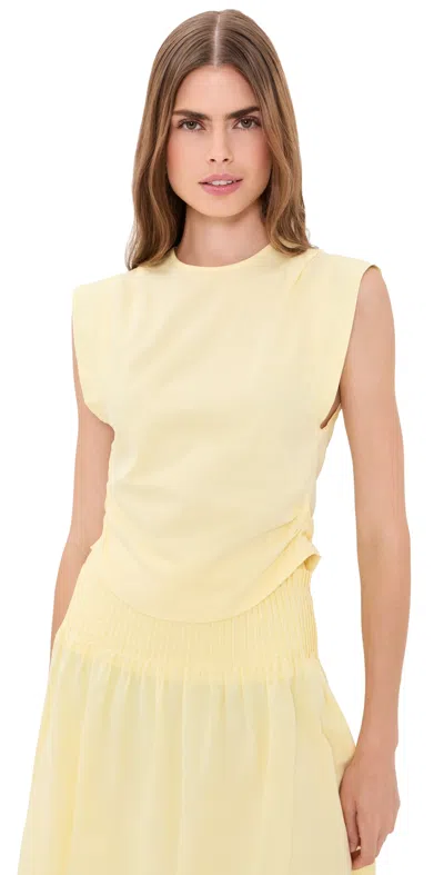 Sir Rochelle Tie Back Top Pale Yellow