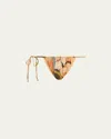 Sir Sanderling Rowe String Bikini Bottoms In Sanderling Floral