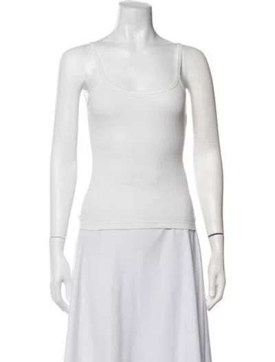 Pre-owned Sir Scoop Neck Sleeveless Top In Neutrals